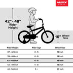 Huffy 16 In. Rock It Kids Bike for Boy Ages 4 and up, Child, Red - Product image 10