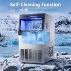 80 LBS/24H Spray-Type Commercial Ice Maker, 15" Built-in Undercounter Stainless Steel Ice Machine w/ 30 LBS - Product image 8