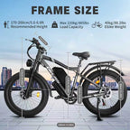 3000W Peak Dual Motor E - Bike, 52V 25AH Battery Elec - Tric Bike for Adults, 35MPH Mountain AWD 7 - Product image 8