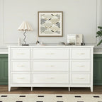 Kadyn Modern 6 Drawer Dresser Wood Cabinet, Dresser for Bedroom, Kitchen Storage Cabinet with Drawers - Product image 71
