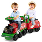 6V 2-Seater Ride On Train with Detachable Carriage, Under-Seat Storage, Whistle & Flashing LED Lights - Product image 13