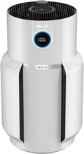 Shark NeverChange up to 5 years MAX indoor air purifier, Covers 130m², 5 year HEPA filter, Captures 99.97% allergens, Automatic mode, Silent, LED, White HP300EU