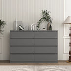 Kadyn Modern 6 Drawer Dresser Wood Cabinet, Dresser for Bedroom, Kitchen Storage Cabinet with Drawers - Product image 30