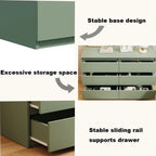 Kadyn Modern 6 Drawer Dresser Wood Cabinet, Dresser for Bedroom, Kitchen Storage Cabinet with Drawers - Product image 62