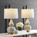 Tamara 29" Table Lamp Set House of Hampton Base Color: Cream - Product image 1