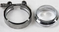 Granatelli V-Bands And Clamps - Stainless Steel Flat Flange 308520