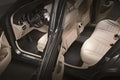3D Kagu Floor Mat Set for 2 Rows in Black
