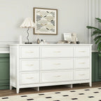 Kadyn Modern 6 Drawer Dresser Wood Cabinet, Dresser for Bedroom, Kitchen Storage Cabinet with Drawers - Product image 69