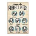 Make The Perfect Pitch Baseball Wood Wall Decor - Product image 1
