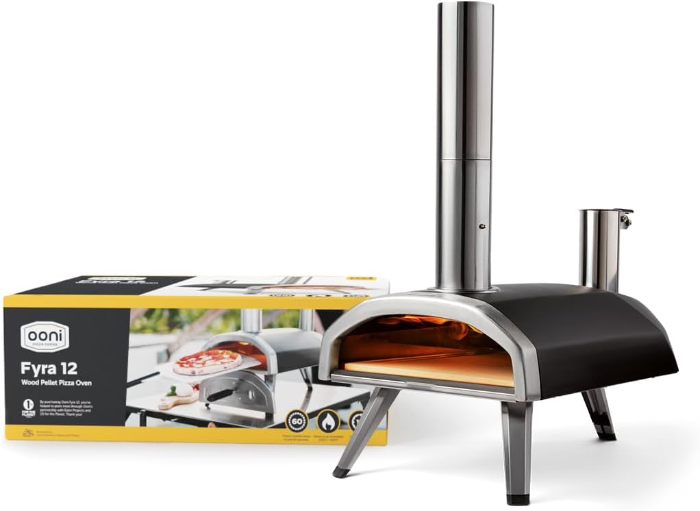 Fyra 12 wood-fired pizza oven - Outdoor wood-fired pizza oven - Portable pizza oven - Pellet pizza oven - Oven