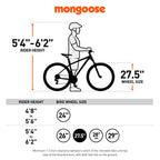 27.5" Ledge Mountain Bike, 7 Speeds, Teal - Product image 8