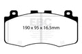 EBC - Front Yellowstuff Pad PN DP42400R