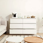 Kadyn Modern 6 Drawer Dresser Wood Cabinet, Dresser for Bedroom, Kitchen Storage Cabinet with Drawers - Product image 21