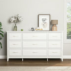 Kadyn Modern 6 Drawer Dresser Wood Cabinet, Dresser for Bedroom, Kitchen Storage Cabinet with Drawers - Product image 15
