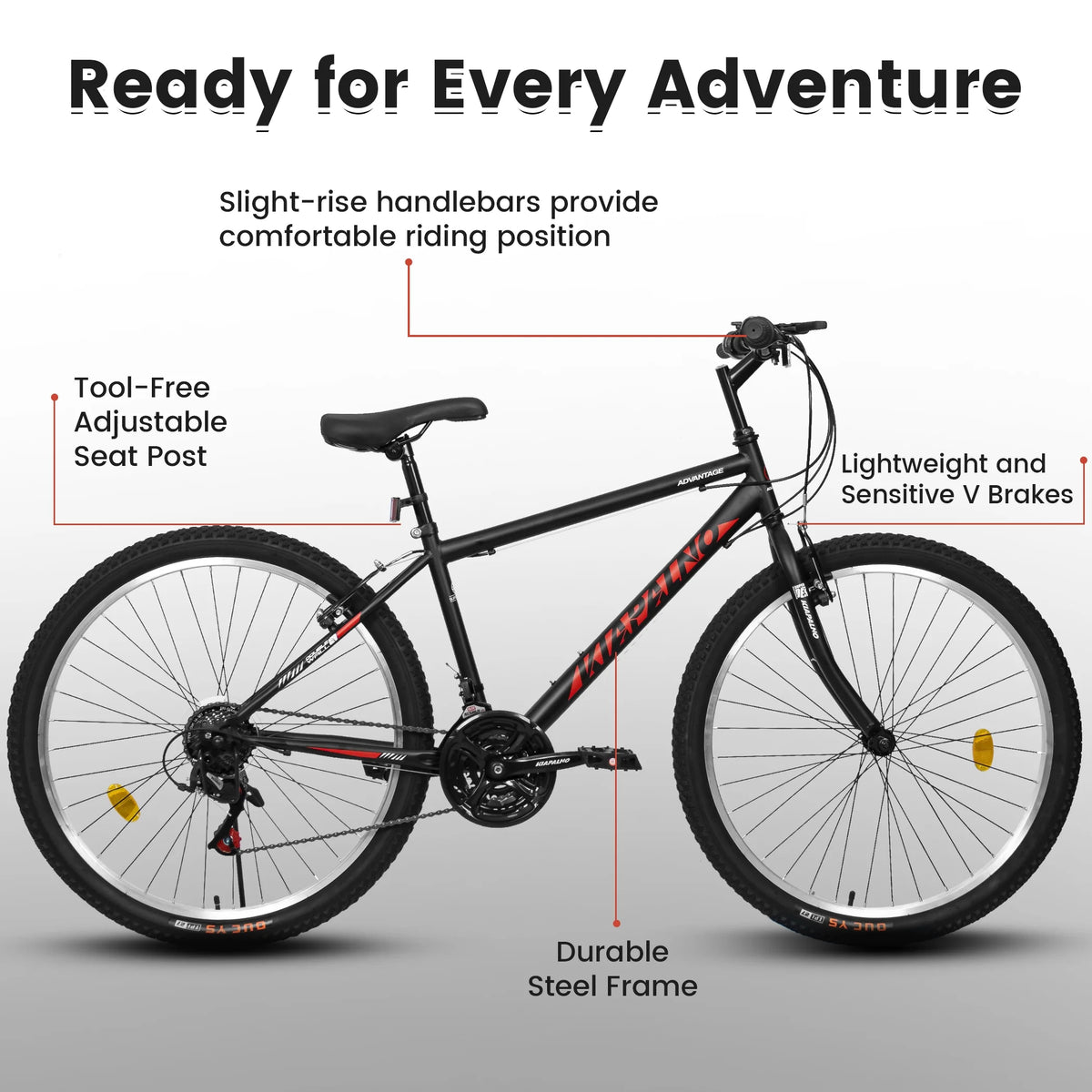 Aukfa 26" Mountain Bike for Men and Women, 21 - Speed High - Performance All - Product image 19