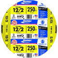 250 Ft. 12/2 Solid Romex Simpull CU NM - B W/G Wire - Product image 1