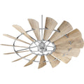 Quorum Windmill 72" Ceiling Fan - Galvanized - 97215-9 - Product image 1