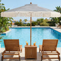 Tangkula 7Ft Patio Umbrella with Fringe for Deck Backyard Poolside - Product image 1
