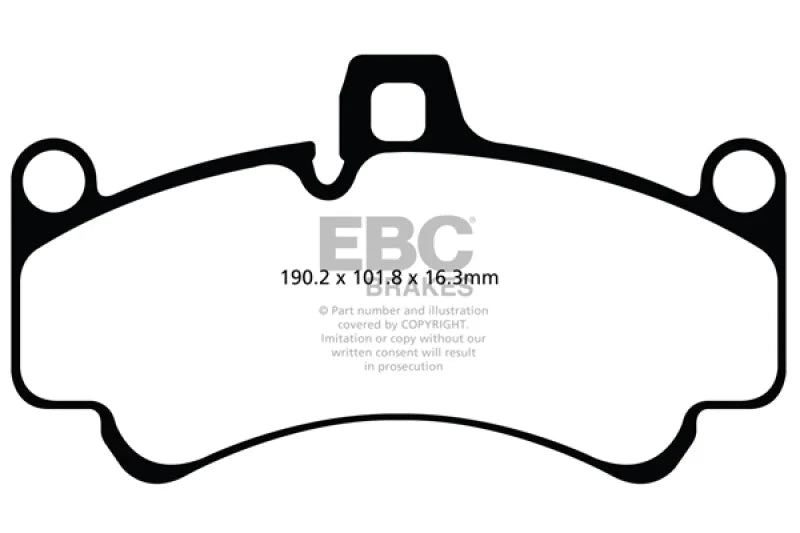 EBC - Front Yellowstuff Pad PN DP41516R