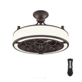 Home Decorators Collection Windara 22 in. LED Indoor/Covered Outdoor Bronze Ceiling Fan with Light Kit and - Product image 1