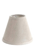 Urbanest Chandelier Pure Linen Shade, Oatmeal, 3" x 6" x 5", Clip On - Product image 1