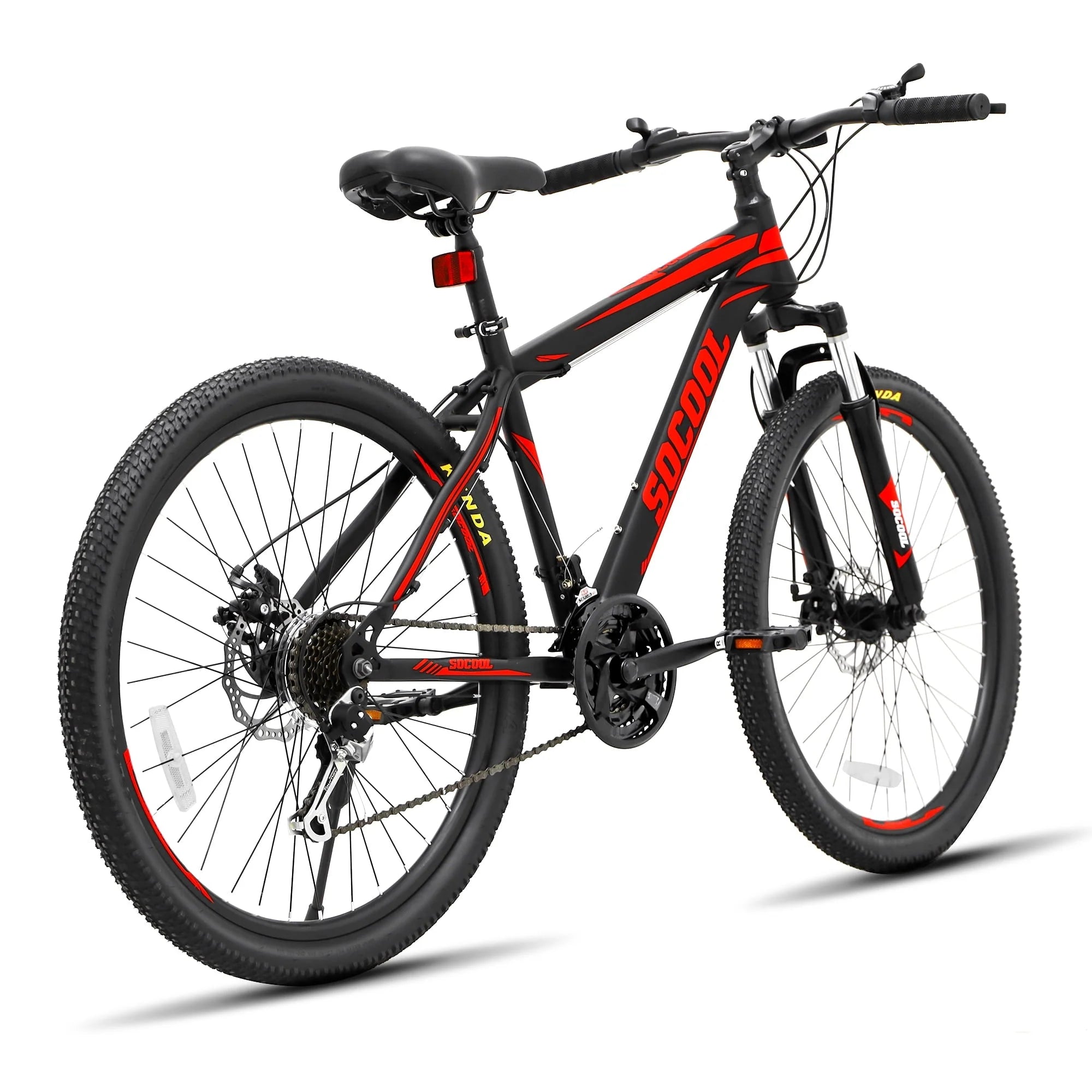 26" MTB Mountain Bike, Hardtail Bicycle for Mens Womens, Suspension Fork and Dual Disc Brake, 17" Frame - Product image 2