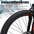 26" MTB Mountain Bike, Hardtail Bicycle for Mens Womens, Suspension Fork and Dual Disc Brake, 17" Frame - Product image 5
