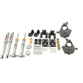 BELLTECH 992SP LOWERING KITS Front And Rear Complete Kit W/ Street Performance Shocks 2014-2015 Chevrolet Silverado/Sierra (All Cabs) 2wd 3 in.or 4 in. F/ 5 in.or 6 in. R w/ Street Performance Shocks