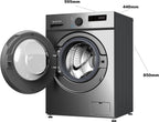 GEDTECH GLL71200BL front washing machine - 7 Kgs - 1200 rpm - 16 programs - Eco - Intensive - Fast - Very low consumption