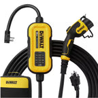 DEWALT Level - 2 Portable Electric Vehicle EV Charger up to 16 Amps, 120 - 240 - Volt AC 3.8 KW, 25 Ft - Product image 1