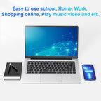 Laptop 14 1" inch laptop 6 GB RAM 128 GB SSD N4000 Celeron Dual-Core Wi-Fi Bluetooth 2 4/5 0G 1366 * 768 IPS Fanless design Includes Membrane Keyboard Mouse.