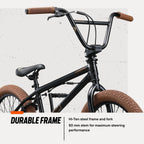 Mongoose Legion L20 Freestyle BMX Bike, 20 - in Wheel, Ages 8 and up, Blue - Product image 9