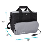 Ivation Portable Electric Cooler Bag - 15 L Soft Sided Thermoelectric Travel Cooler with Shoulder Strap - Product image 5