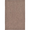 Unique Loom Outdoor Solid Area Rug - 6' x 9' Light Brown - Product image 1