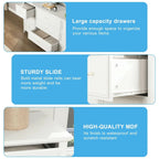 Kadyn Modern 6 Drawer Dresser Wood Cabinet, Dresser for Bedroom, Kitchen Storage Cabinet with Drawers - Product image 70