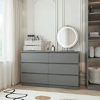Kadyn Modern 6 Drawer Dresser Wood Cabinet, Dresser for Bedroom, Kitchen Storage Cabinet with Drawers - Product image 51