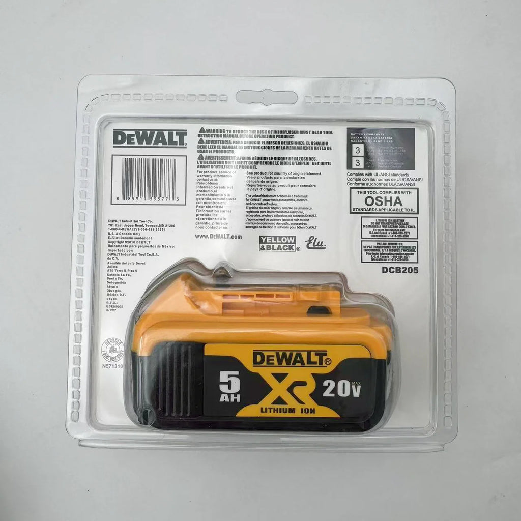 For DEWALT DCB205 20V 5.0ah XR Power Tool Battery, 2 Pack - Product image 3