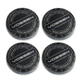 Vossen Hybrid Forged Billet Sport Cap Set For VF & HF Series Wheels (Gloss Black)