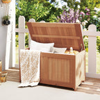 Tangkula 3-in-1 52 Gallon Wood Outdoor Storage Box - Product image 8