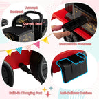 6V 2-Seater Ride On Train with Detachable Carriage, Under-Seat Storage, Whistle & Flashing LED Lights - Product image 10