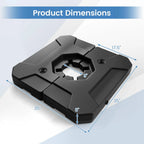 274 LBS Cantilever Patio Umbrella Base with Handles - Product image 3