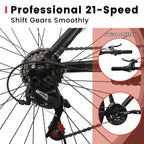 Aukfa 26" Mountain Bike for Men and Women, 21 - Speed High - Performance All - Product image 17
