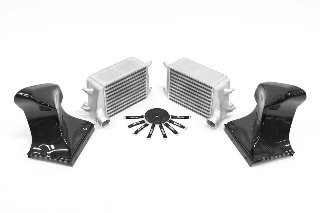 AMS Intercooler System with Carbon Fiber Shrouds | Porsche 991.2 Carrera