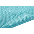 Mainstays 17 in. x 36 in. Cushioned Bathtub Mat, Aqua - Product image 1