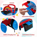 6V 2-Seater Ride On Train with Detachable Carriage, Under-Seat Storage, Whistle & Flashing LED Lights - Product image 35