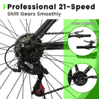Aukfa 26" Mountain Bike for Men and Women, 21 - Speed High - Performance All - Product image 6