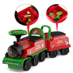 6V 2-Seater Ride On Train with Detachable Carriage, Under-Seat Storage, Whistle & Flashing LED Lights - Product image 23