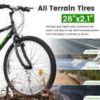 Aukfa 26" Mountain Bike for Men and Women, 21 - Speed High - Performance All - Product image 4