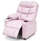 Kids Recliner Chair PU Leather Adjustable Lounge Sofa with Cup Holder, 3 Pockets & Retractable Footrest - Product image 72