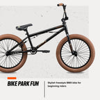 Mongoose Legion L20 Freestyle BMX Bike, 20 - in Wheel, Ages 8 and up, Blue - Product image 11